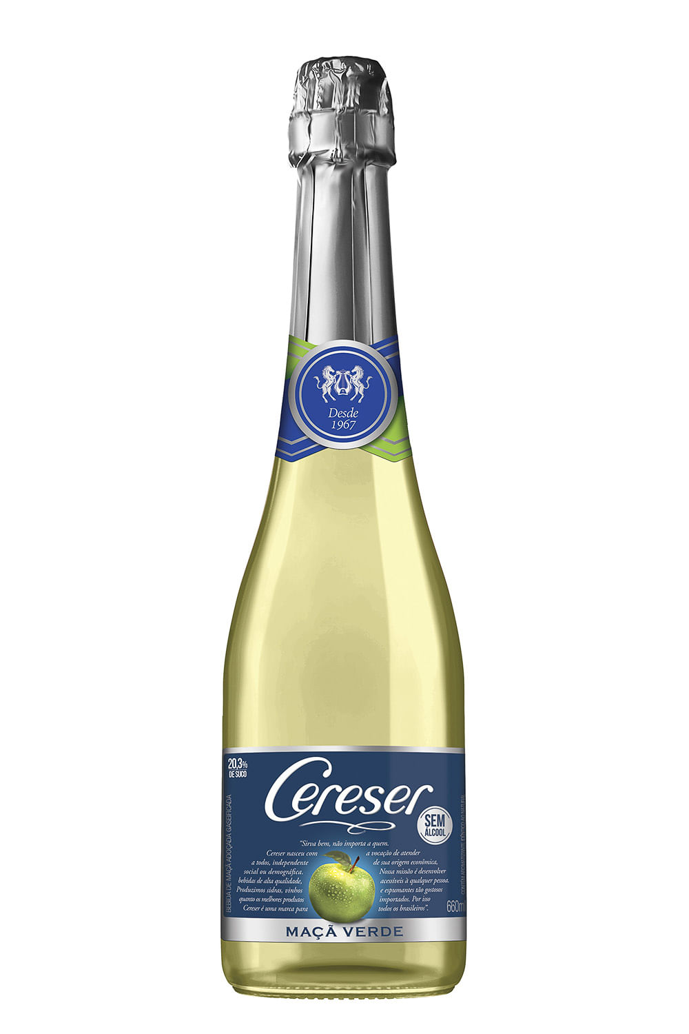 Cereser Maça Verde Sem Álcool 660ml