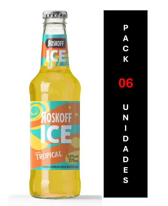 Roskoff ice sabor tropical 275 ml